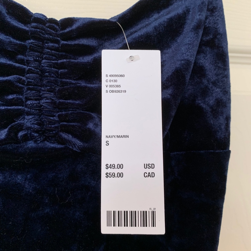 NEW Urban Outfitters Kendall Crushed Velvet Dress